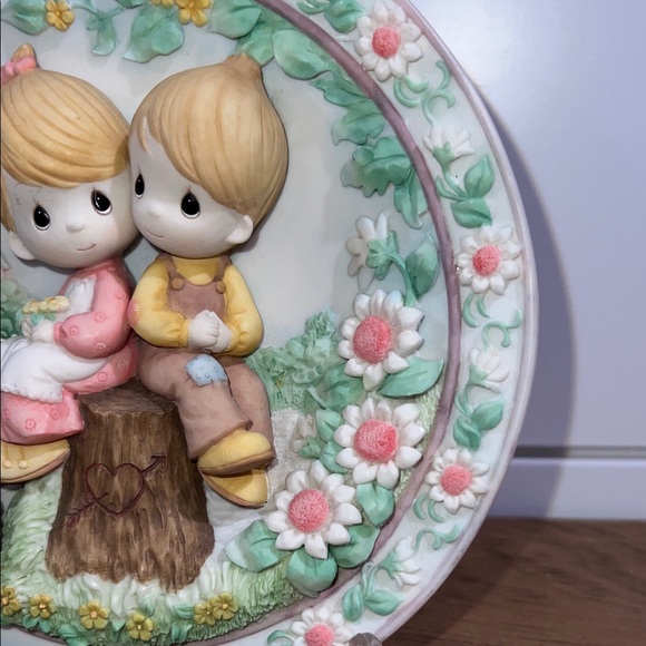 Precious Moments Love One Another Plate - Enesco - Picture 7 of 16